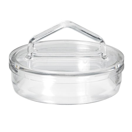 Visipak CLOSURE-ROUND HANG PLUG-3/4"-(FDA) -CLEAR-STOCK, 1000PK 095127